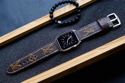 louis vuitton watch band for apple watch|authentic designer Apple Watch bands.